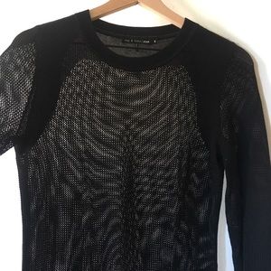 Rag & Bone Open Knit Mesh Sweater